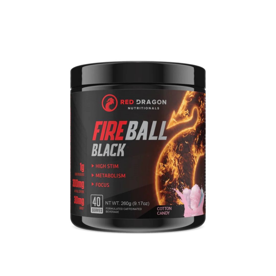 Red Dragon Fireball Black