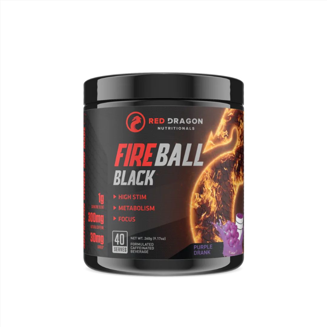 Red Dragon Fireball Black