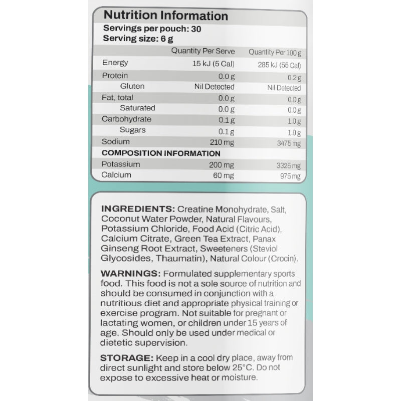 ATP Noway Creatine and Electrolytes