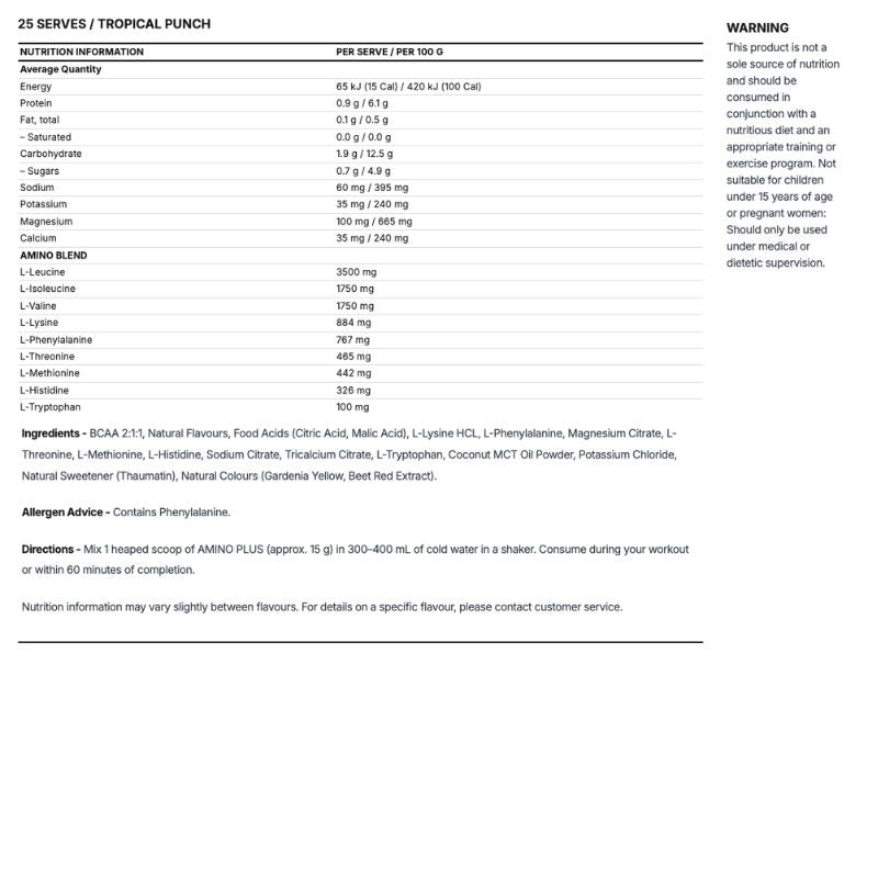 ATP Science Amino Plus NIP