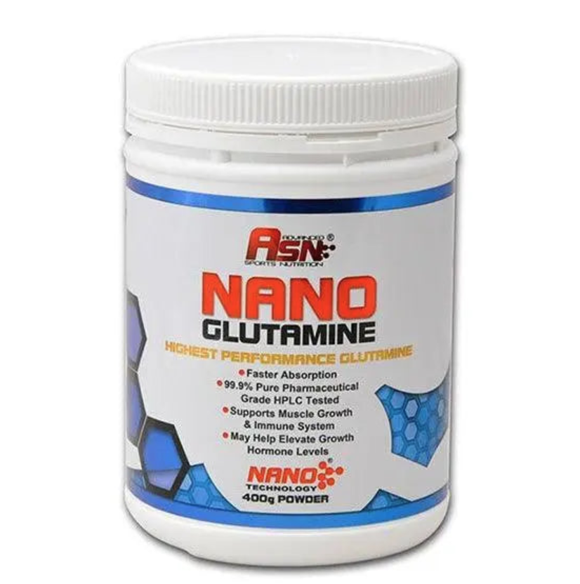 Advanced Sports Nutrition Nano Glutamine 400g Clearance