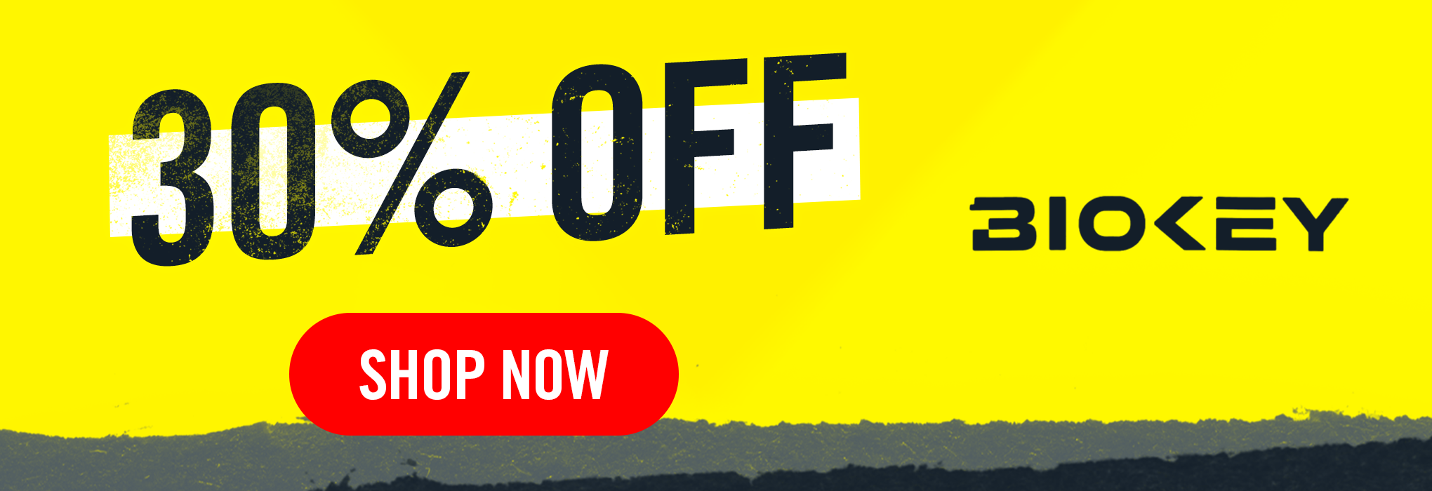 30% OFF BIOKEY - UP TO 30% OFF SALE