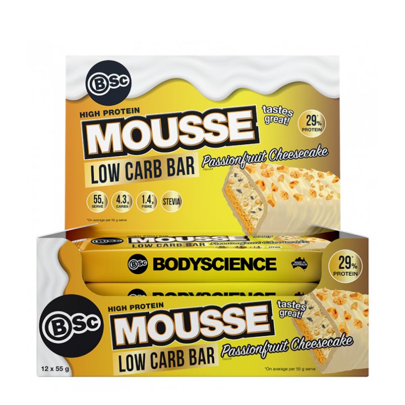 Body Science BSC High Protein Low Carb Mousse Bar