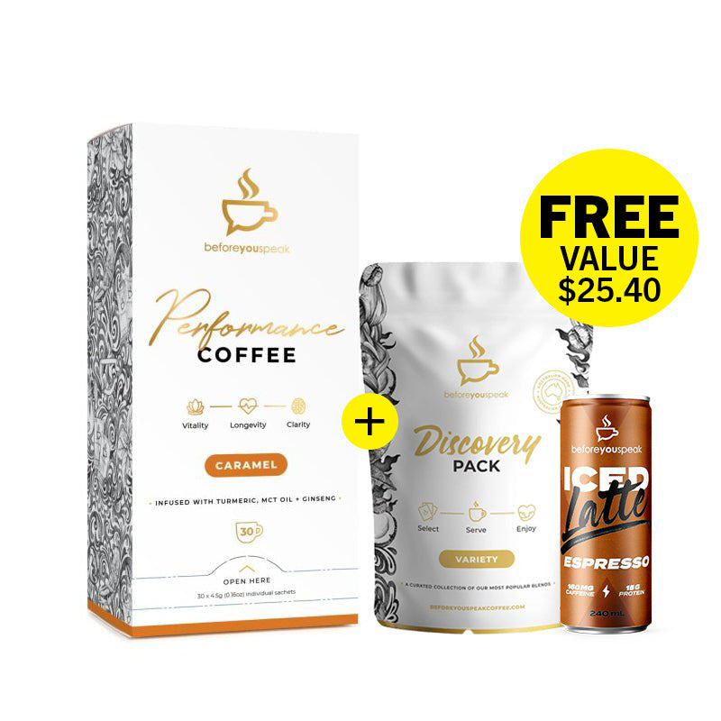 FREE Gifts $25.40 Before You Speak High Performance Coffee
