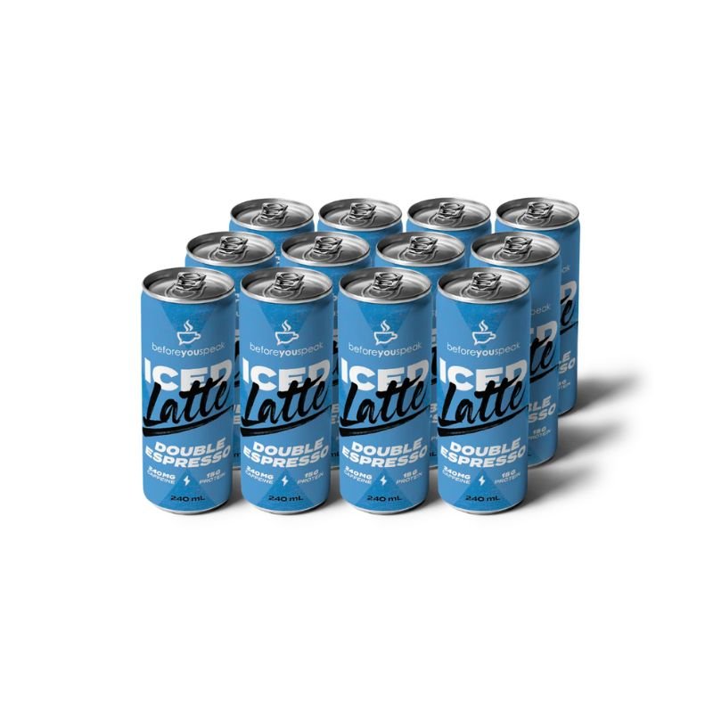 Before You Speak Iced Latte 240ml Case of 12 Double Espresso