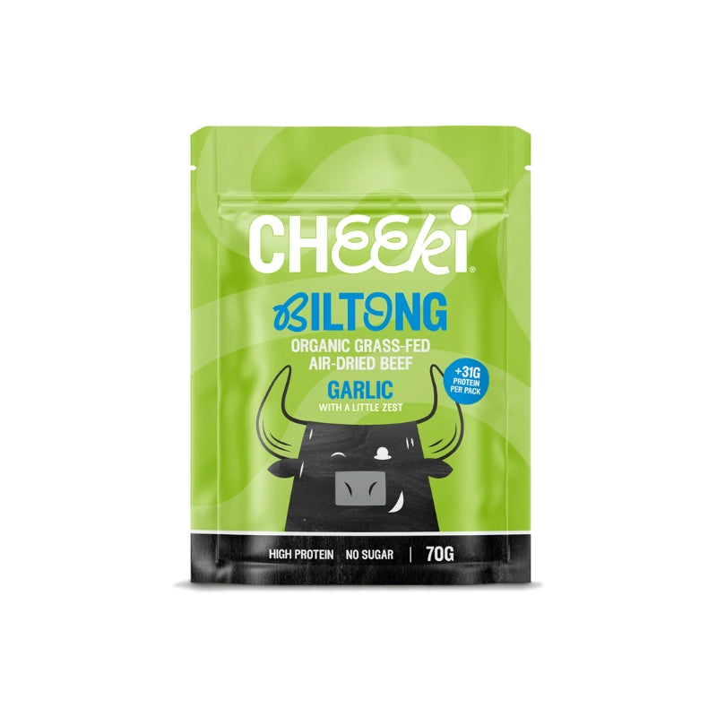 Cheeki Biltong Garlic