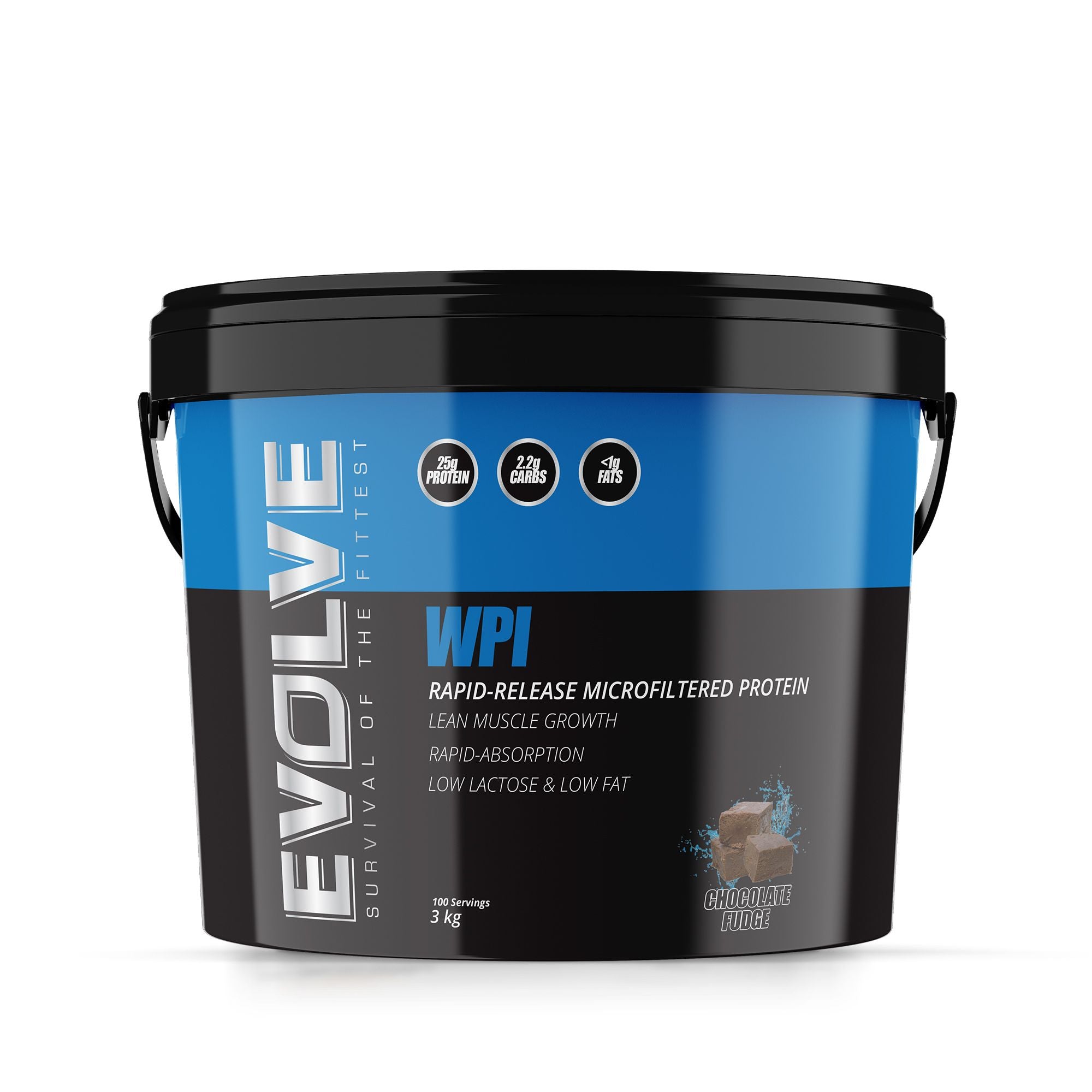 Evolve WPI 3kg - Chocolate Fudge
