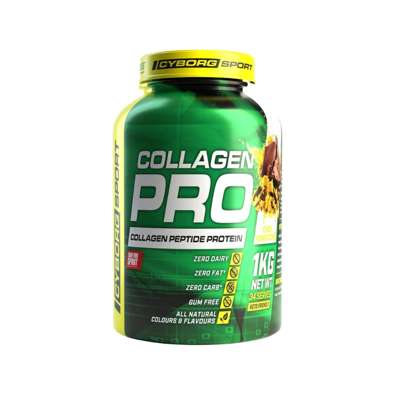 Cyborg Collagen Pro 1kg - Choc Honeycomb