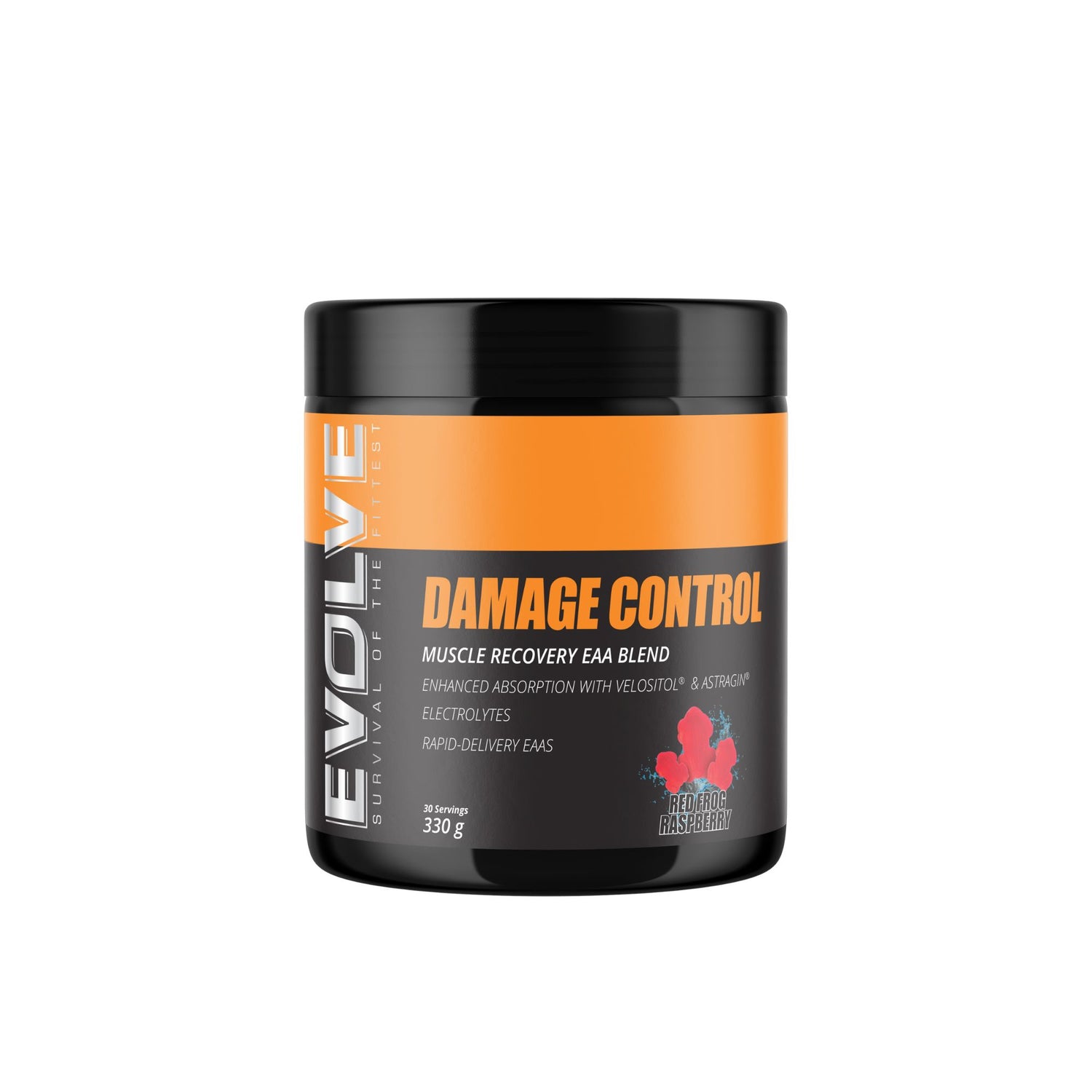 Damage Control + Electrolytes 30 serve - Red Frog Raspberry