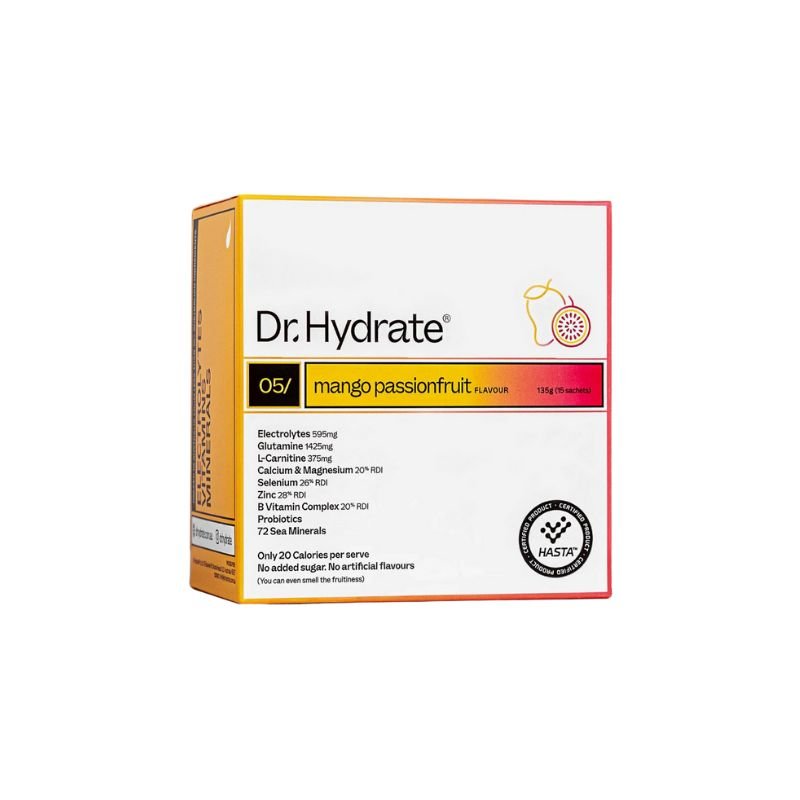 Dr. Hydrate Sachet Pack - Mango Passionfruit