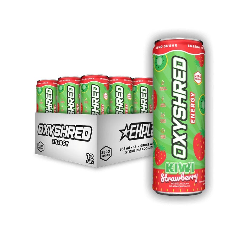 EHP Labs Oxyshred RTD Case of 12 - Kiwi Strawberry