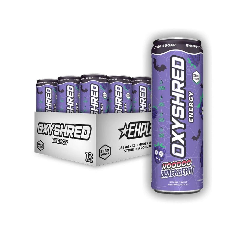 EHP Labs Oxyshred RTD Case of 12 - Voodoo Blackberry