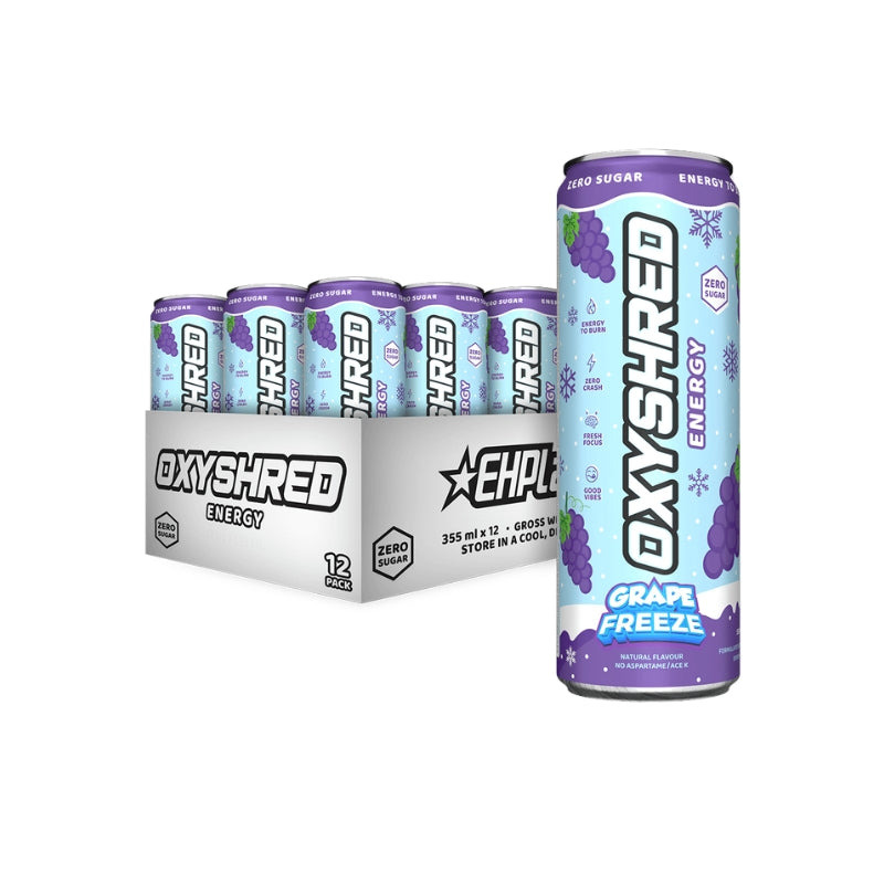 EHP Labs Oxyshred RTD Case Grape Freeze