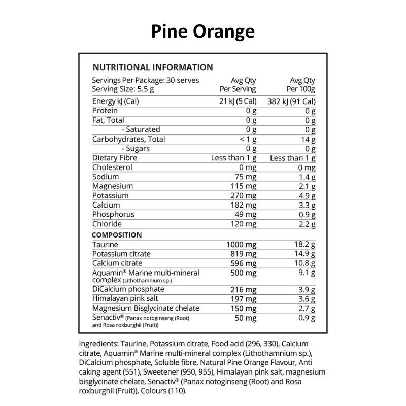 Evolve Hydr8 Electrolyte + Hydration - Pine Orange NIP