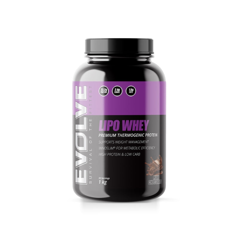 Evolve Lipo Whey 1kg - Milk Chocolate