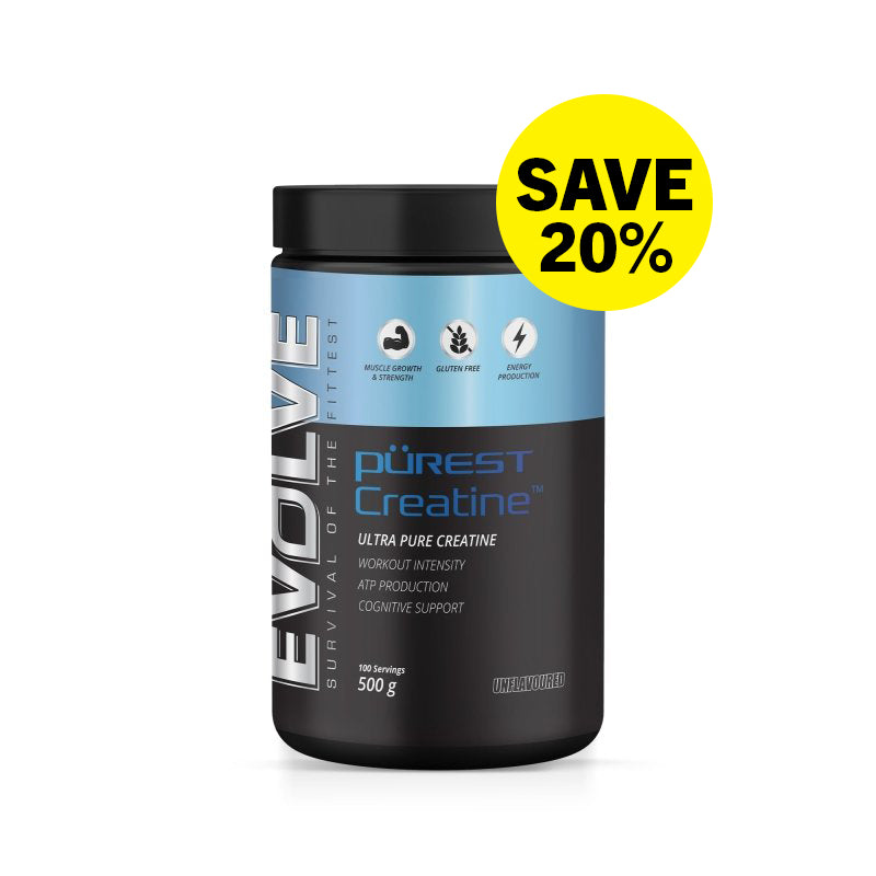 Evolve Purest Creatine Monohydrate