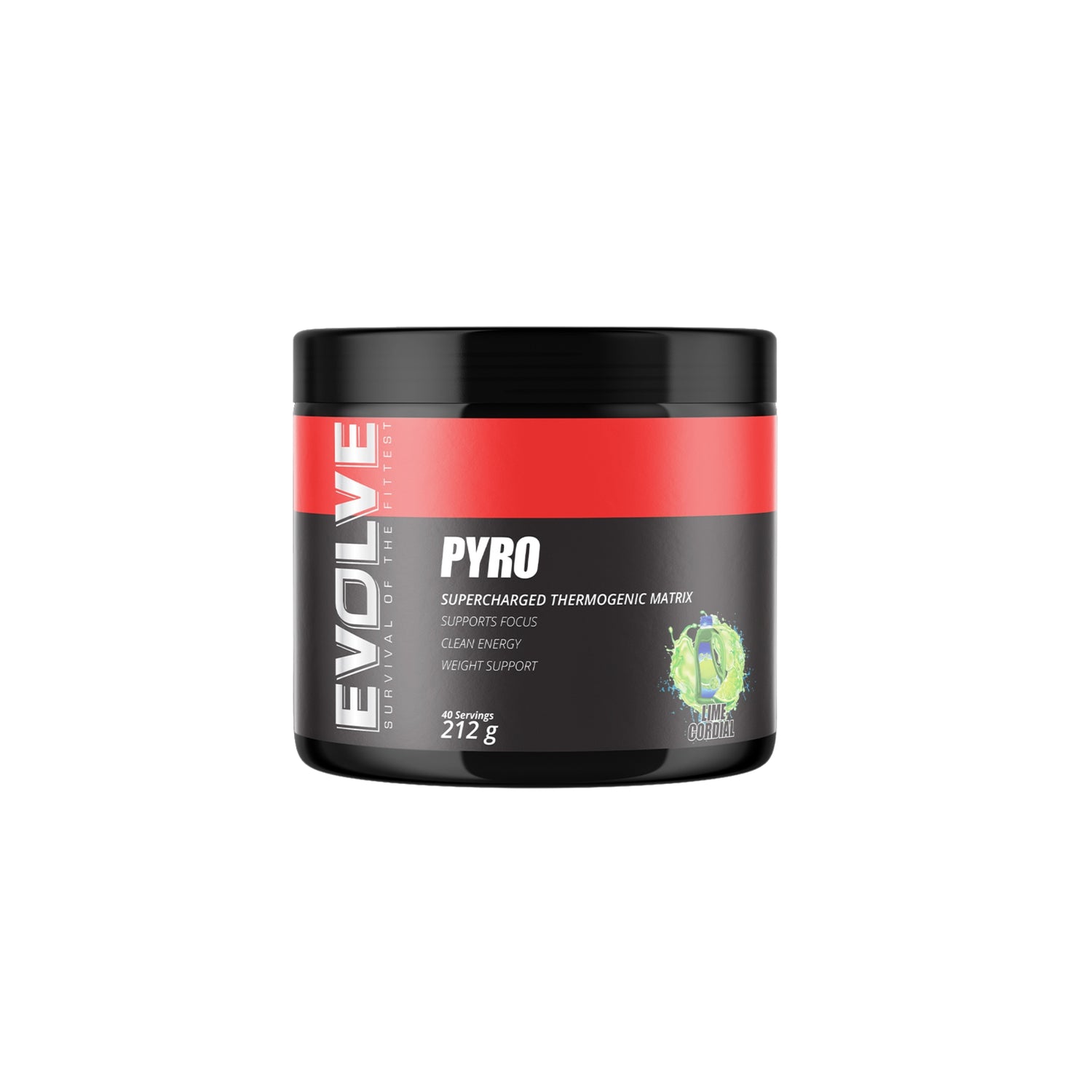 Evolve Pyro - Lime Cordial