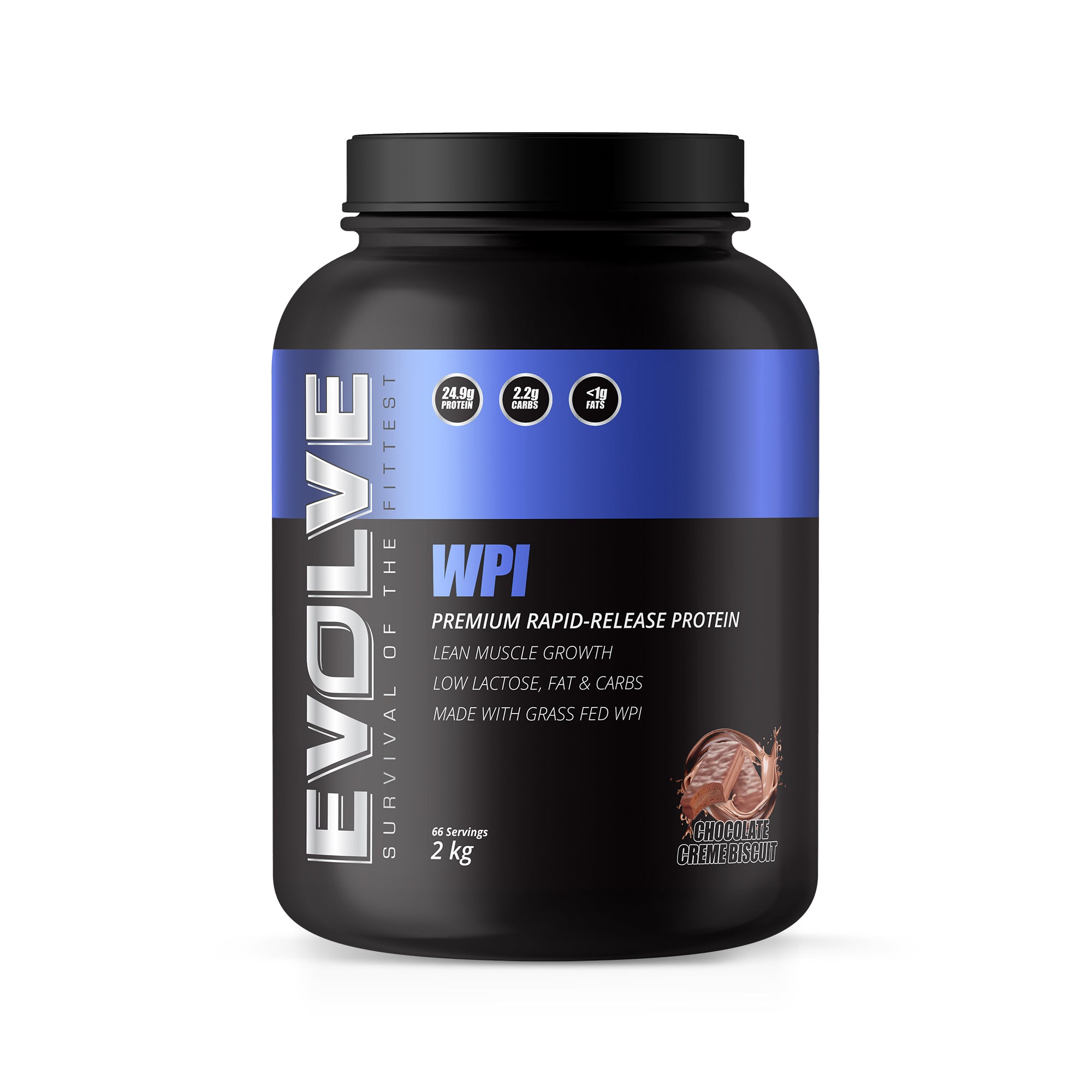 Evolve WPI 2kg - Choc Creme Biscuit