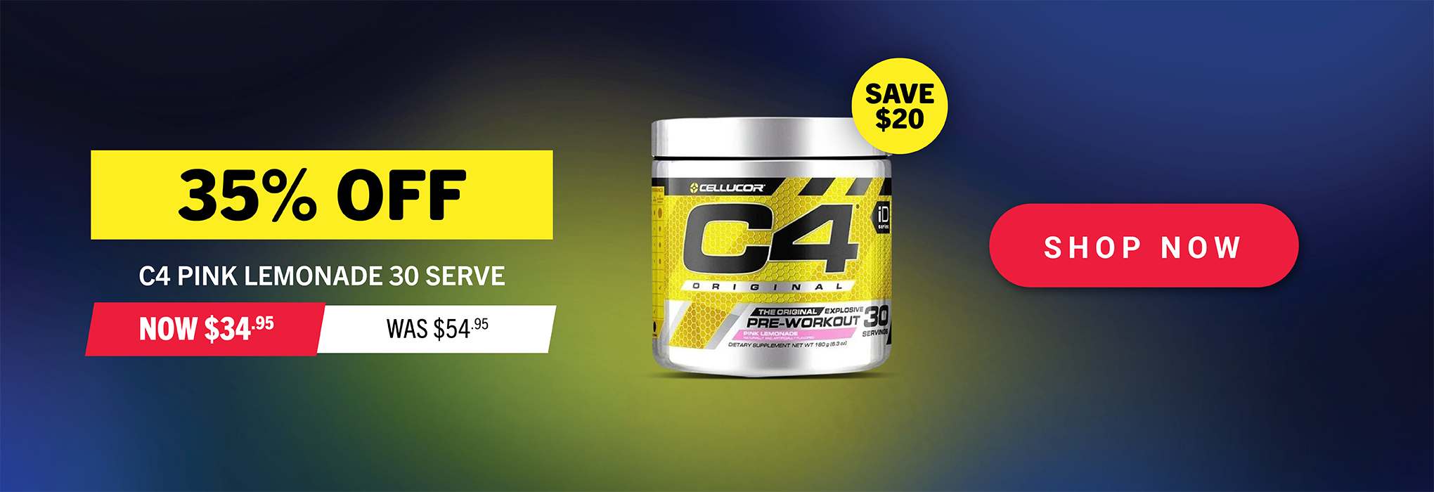 35% OFF C4 PINK LEMONADE