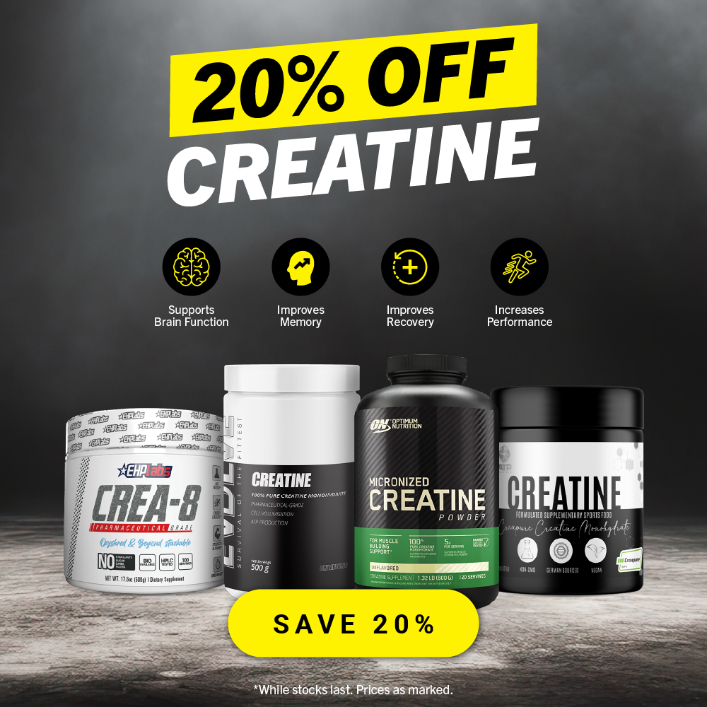 20% OFF Creatine