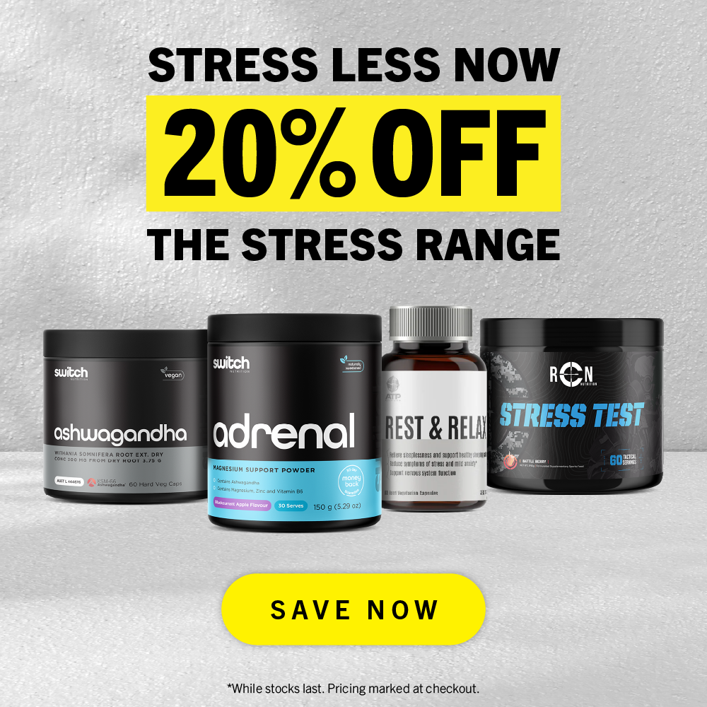 20% OFF Stress Supplements
