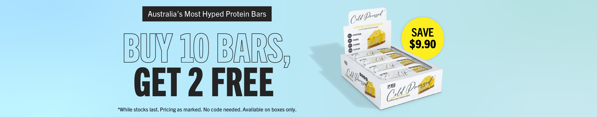 Fibre Boost Bars: Buy 10, Get 2 FREE