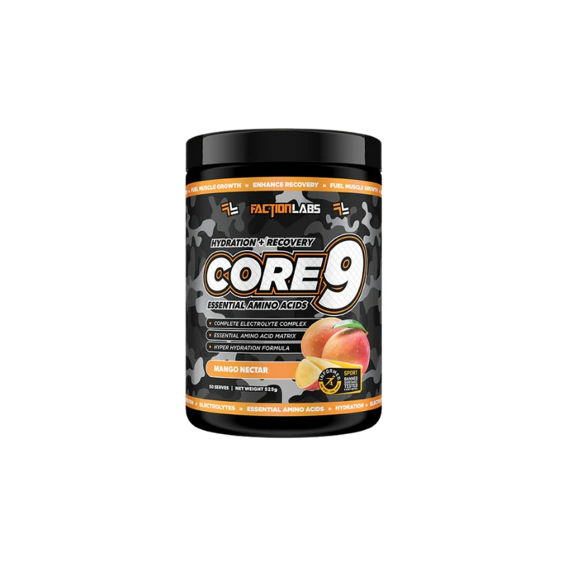 Faction Labs Core 9 EAA + BCAA - Mango Nectar