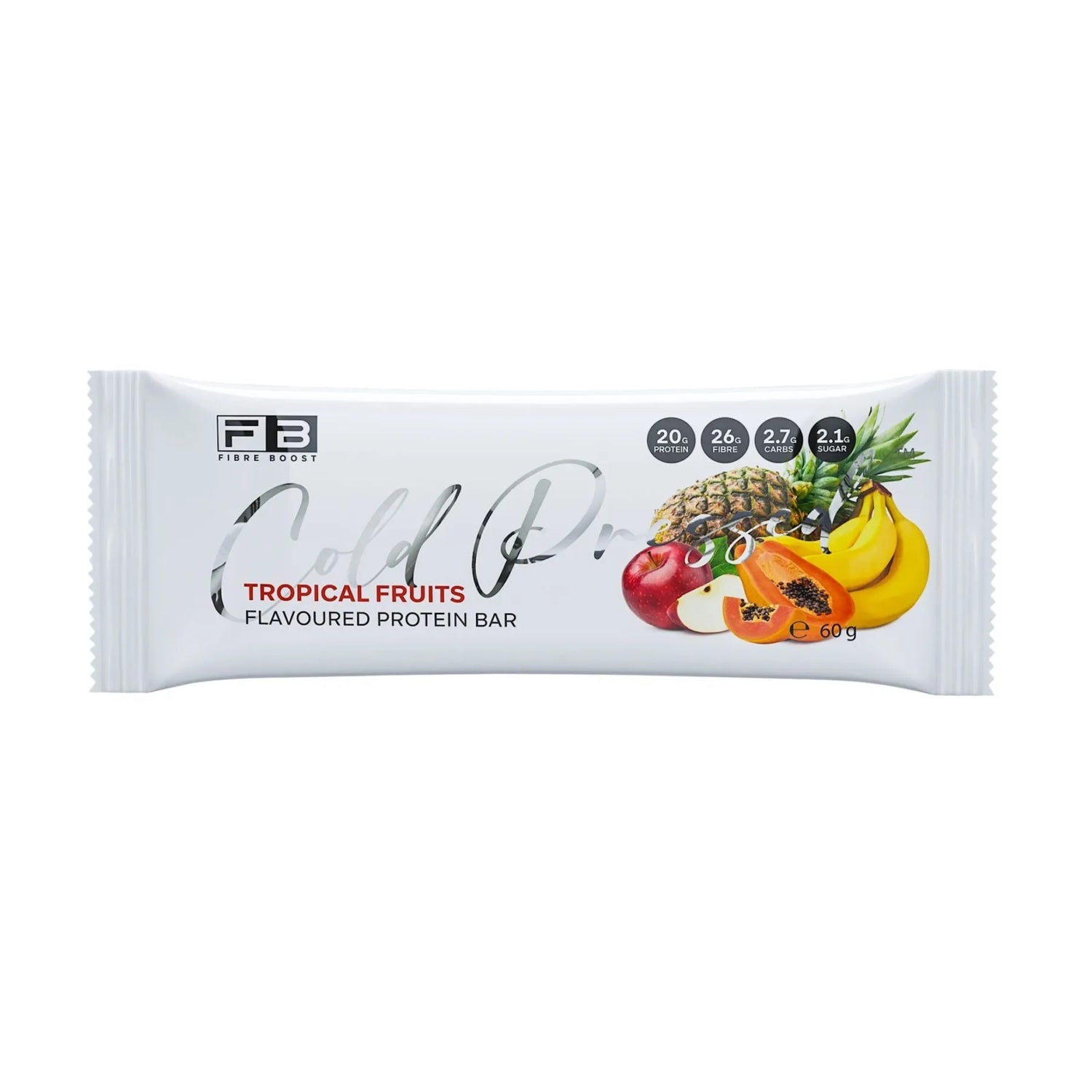 Fibre Boost Cold Pressed Bars - Single Tropical Fruits