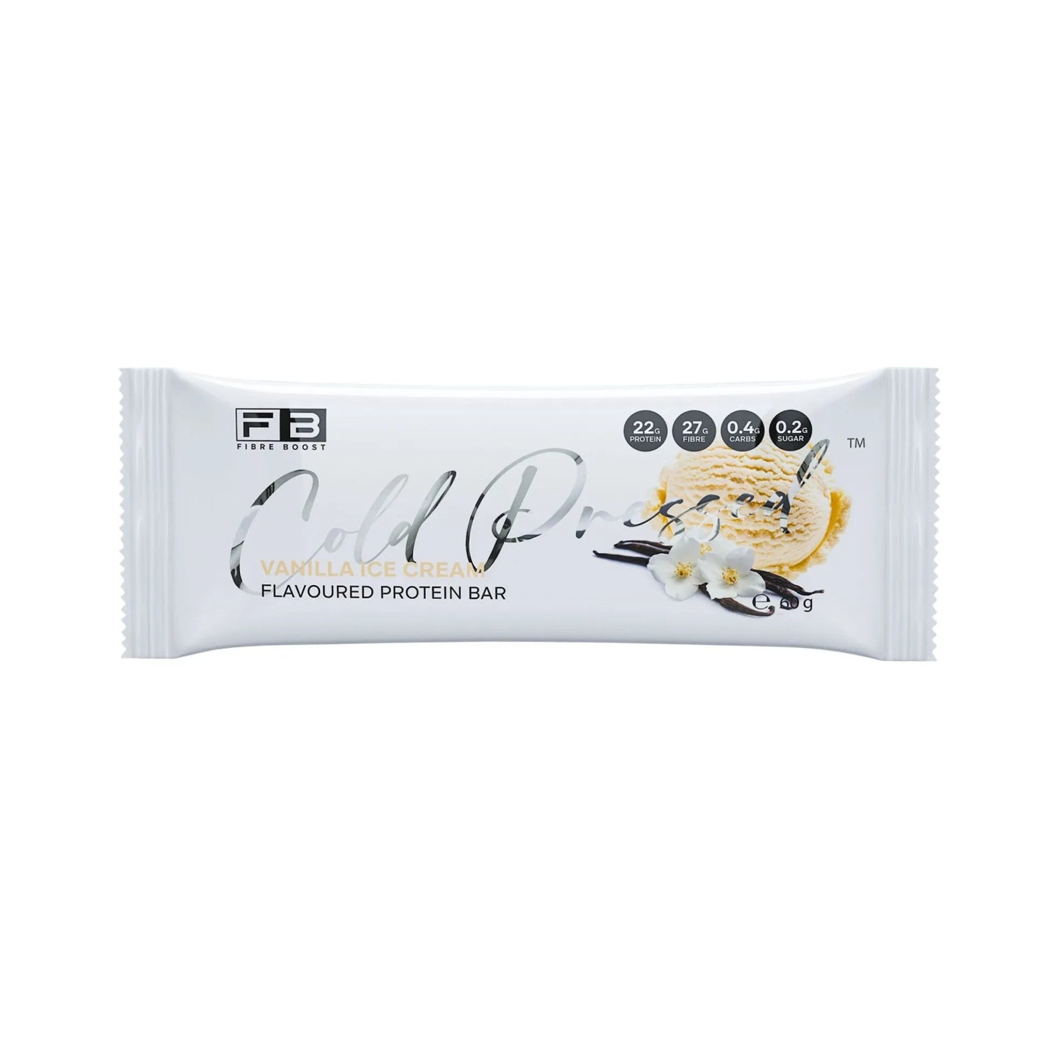 Fibre Boost Cold Pressed Bars - Single Vanilla Ice Cream