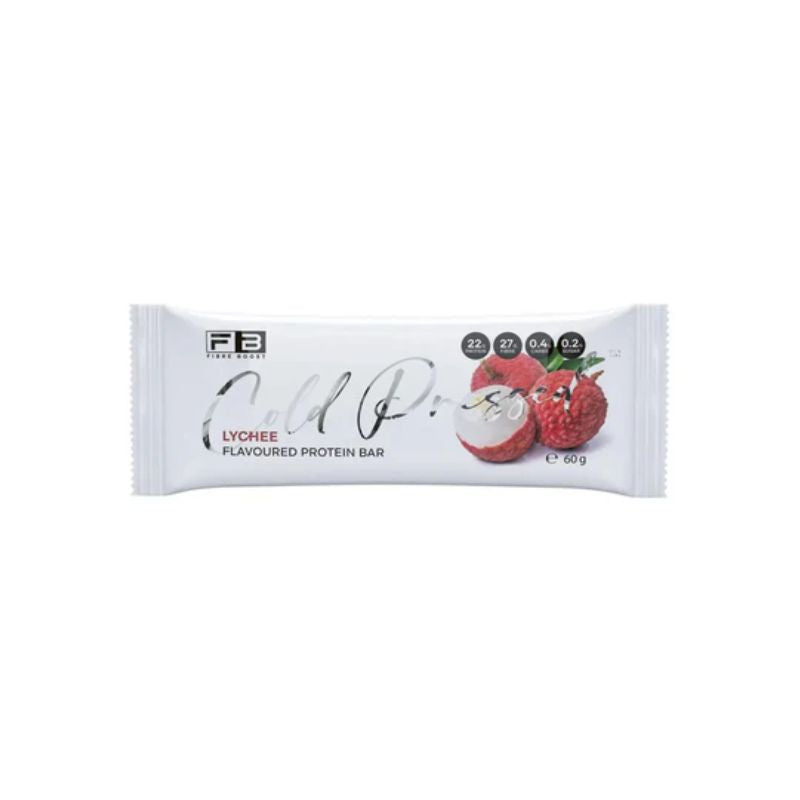 Fibre Boost Cold Pressed Bars - Single Lychee
