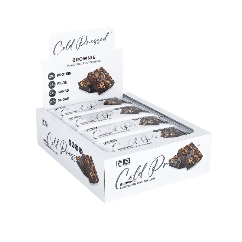 Fibre Boost Cold Pressed Bars - Box of 12 Brownie