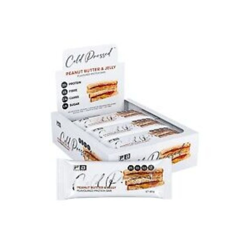 Fibre Boost Cold Pressed Bars - Box of 12 Peanut Butter Jelly