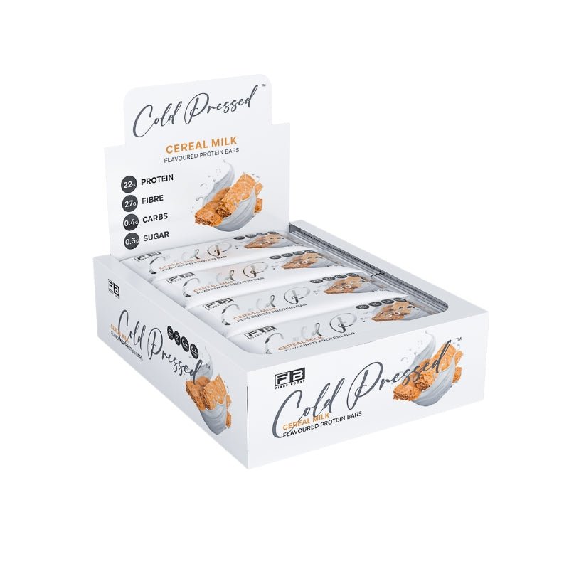 Fibre Boost Cold Pressed Bars - Box of 12 Cereal Milk