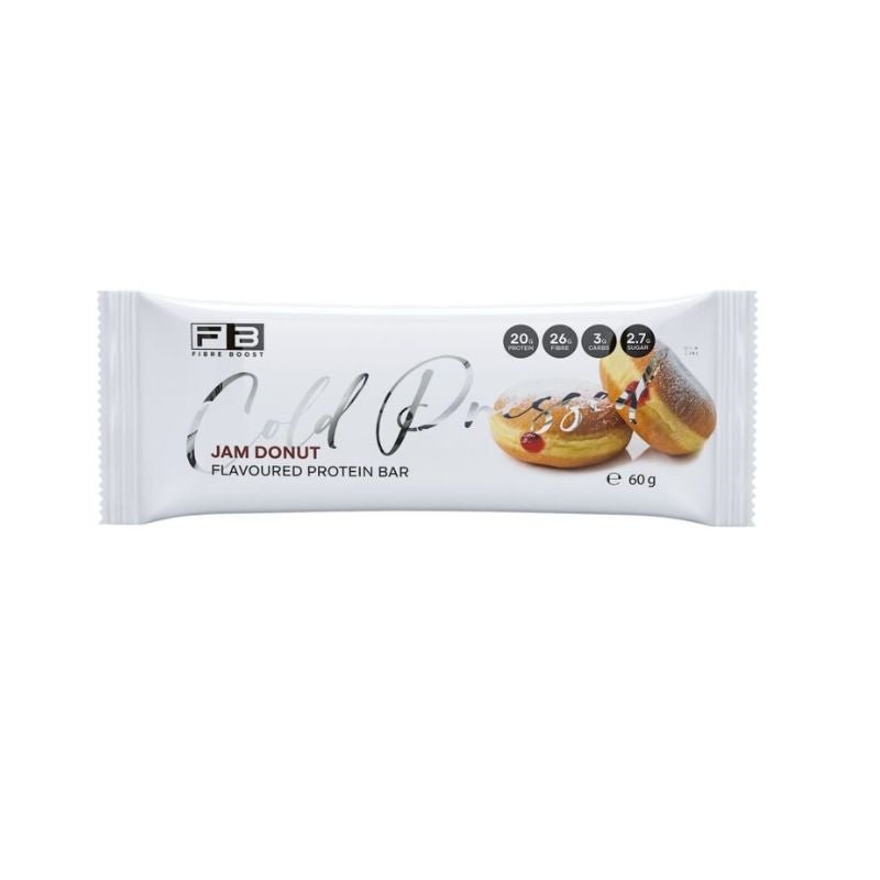 Fibre Boost Cold Pressed Bars - Single Jam Donut