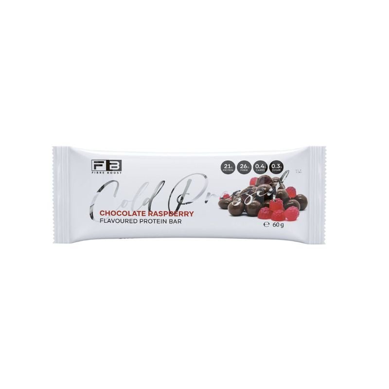 Fibre Boost Cold Pressed Bars - Single Chocolate Raspberry