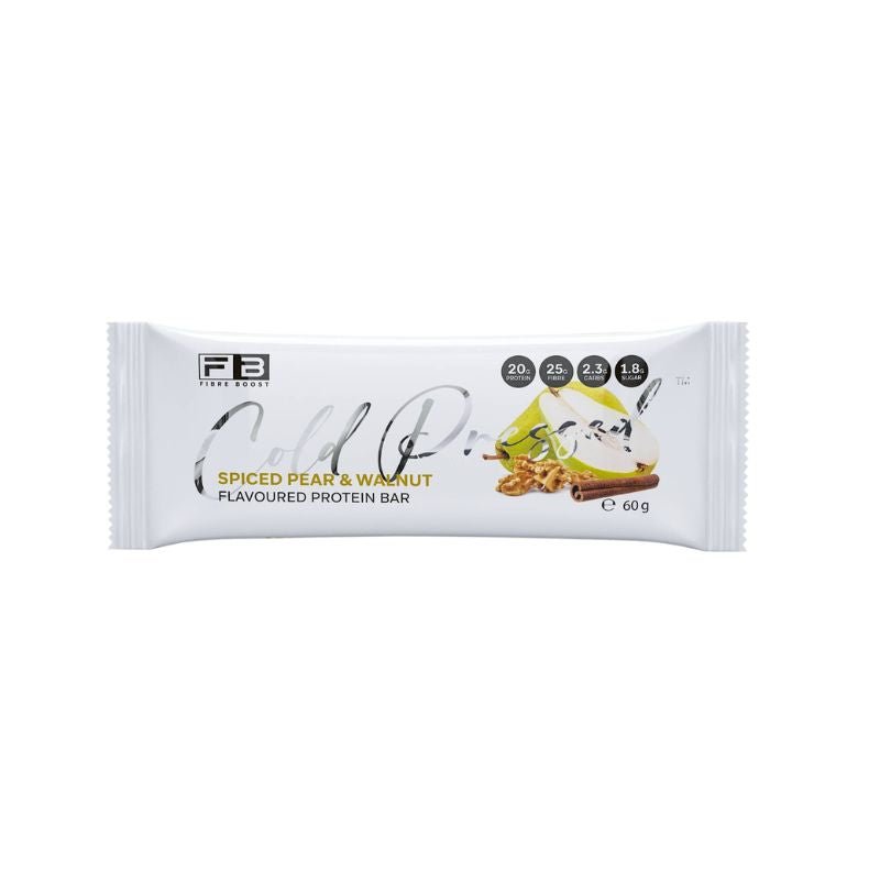Fibre Boost Cold Pressed Bars - Single Spiced Pear Walnut