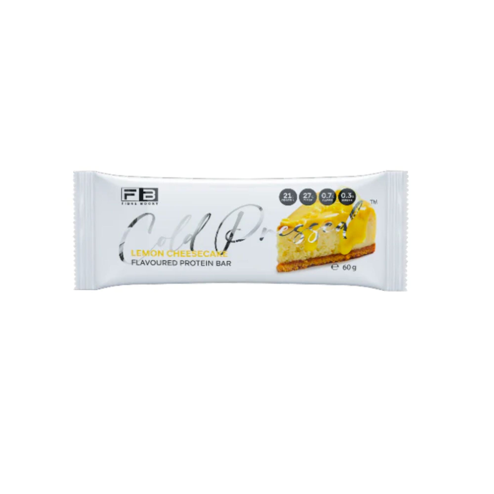 Fibre Boost Cold Pressed Bars - Single Lemon Cheesecake