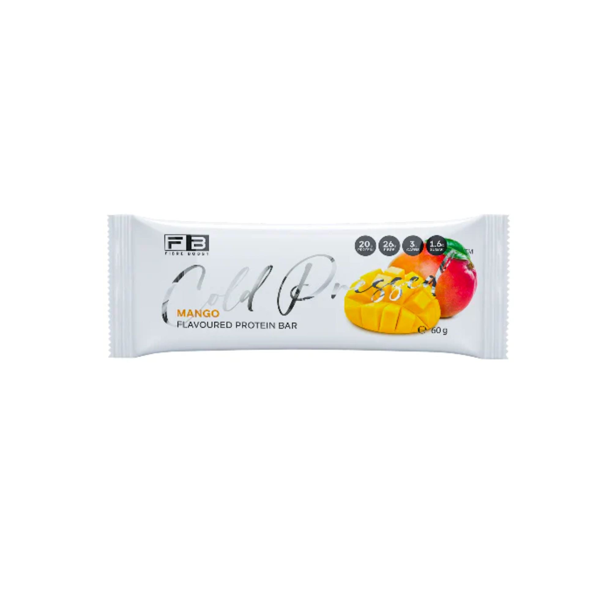 Fibre Boost Cold Pressed Bars - Single Mango