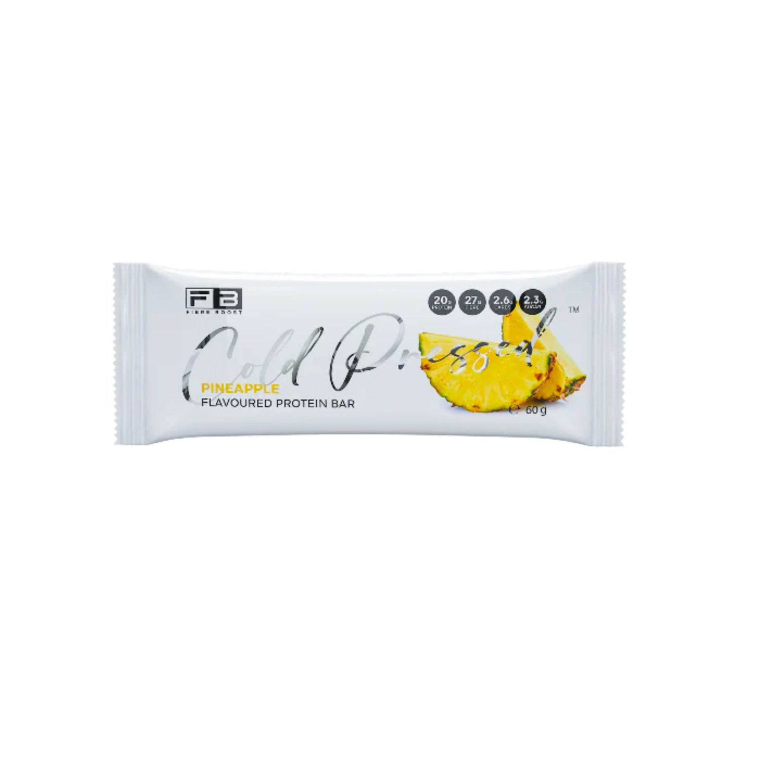 Fibre Boost Cold Pressed Bars - Single Pineapple