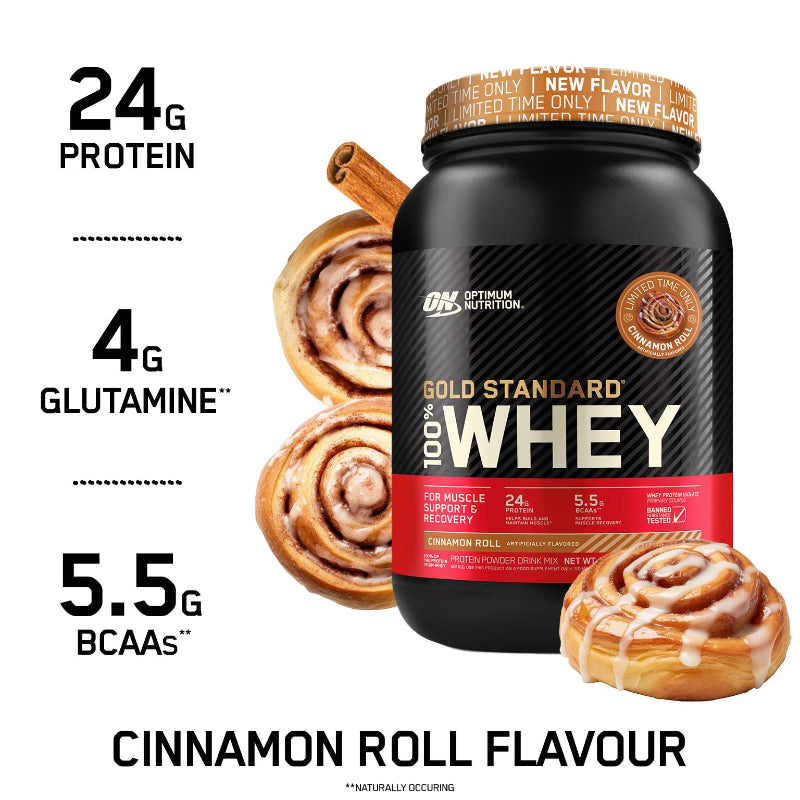 Optimum Nutrition Gold Standard 100% Whey - 2lb Cinnamon Roll