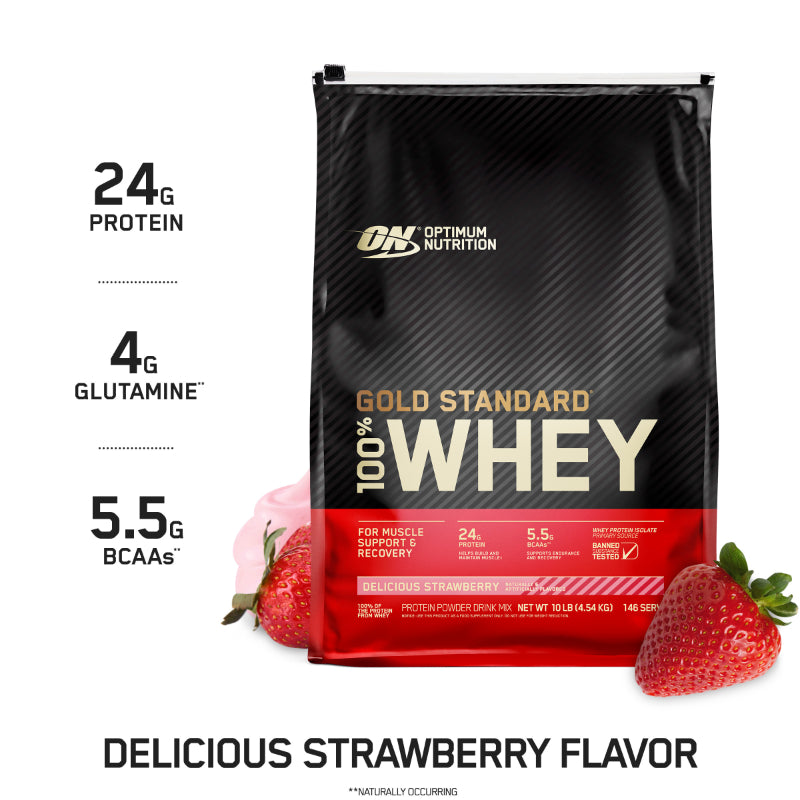 Optimum Nutrition Gold Standard 100% Whey - Strawberry