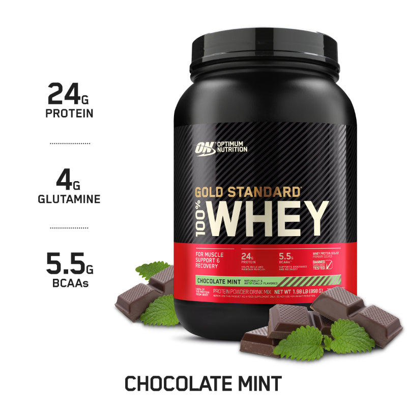 Optimum Nutrition Gold Standard 100% Whey - 2lb Choc Mint