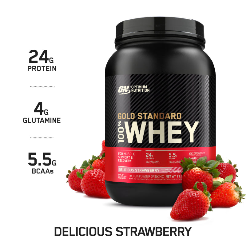 Optimum Nutrition Gold Standard 100% Whey - 2lb Strawberry