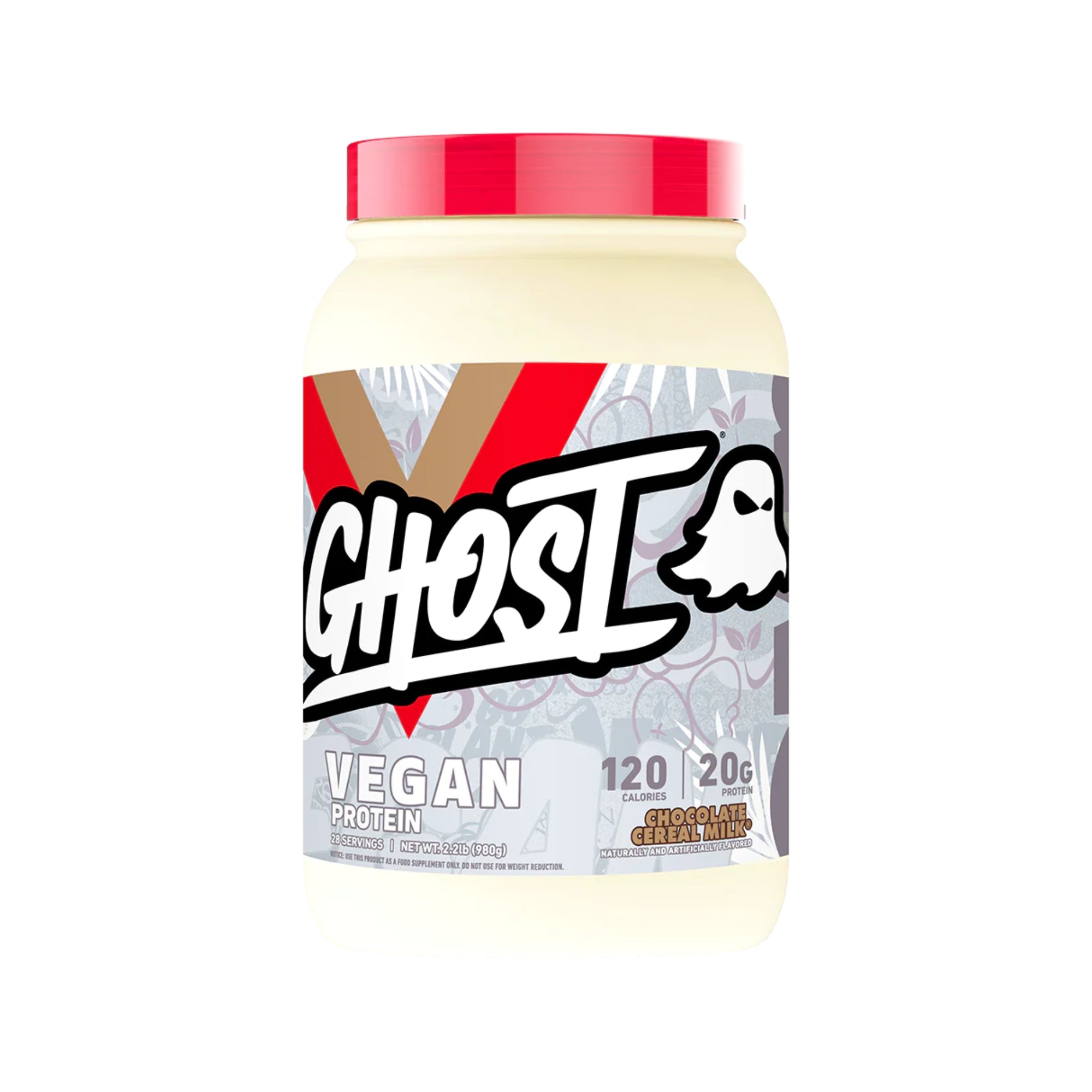 Ghost Vegan Protein Powder -  Chocolate Cereal Milk