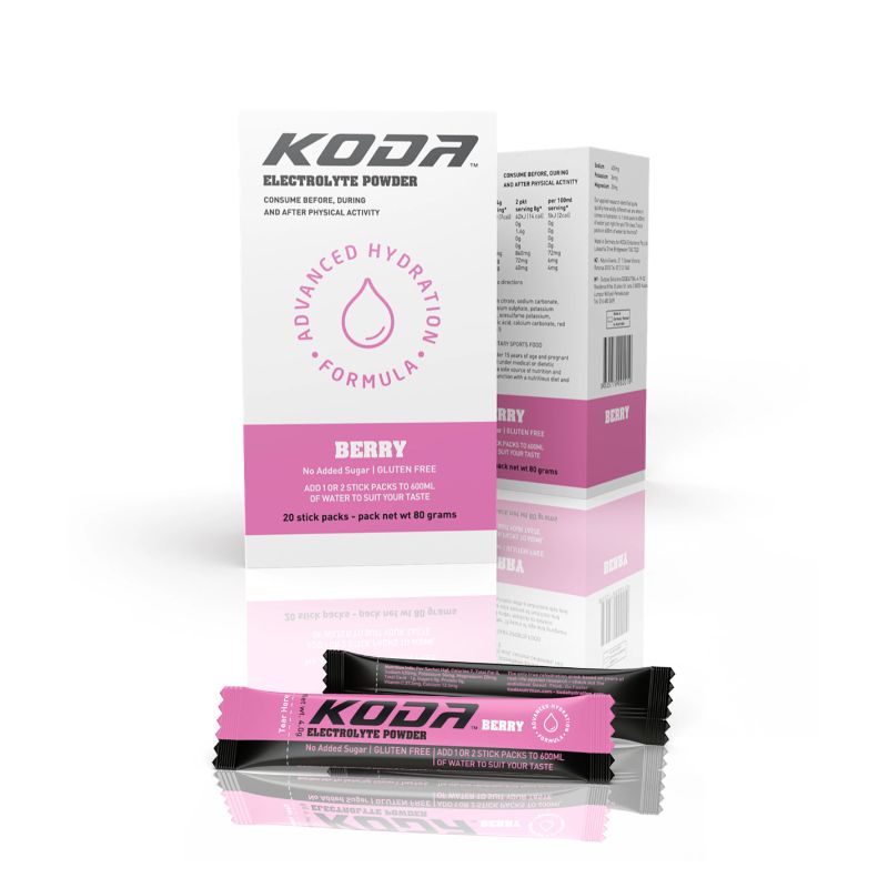 Koda Electrolyte Powder Sachets - Berry