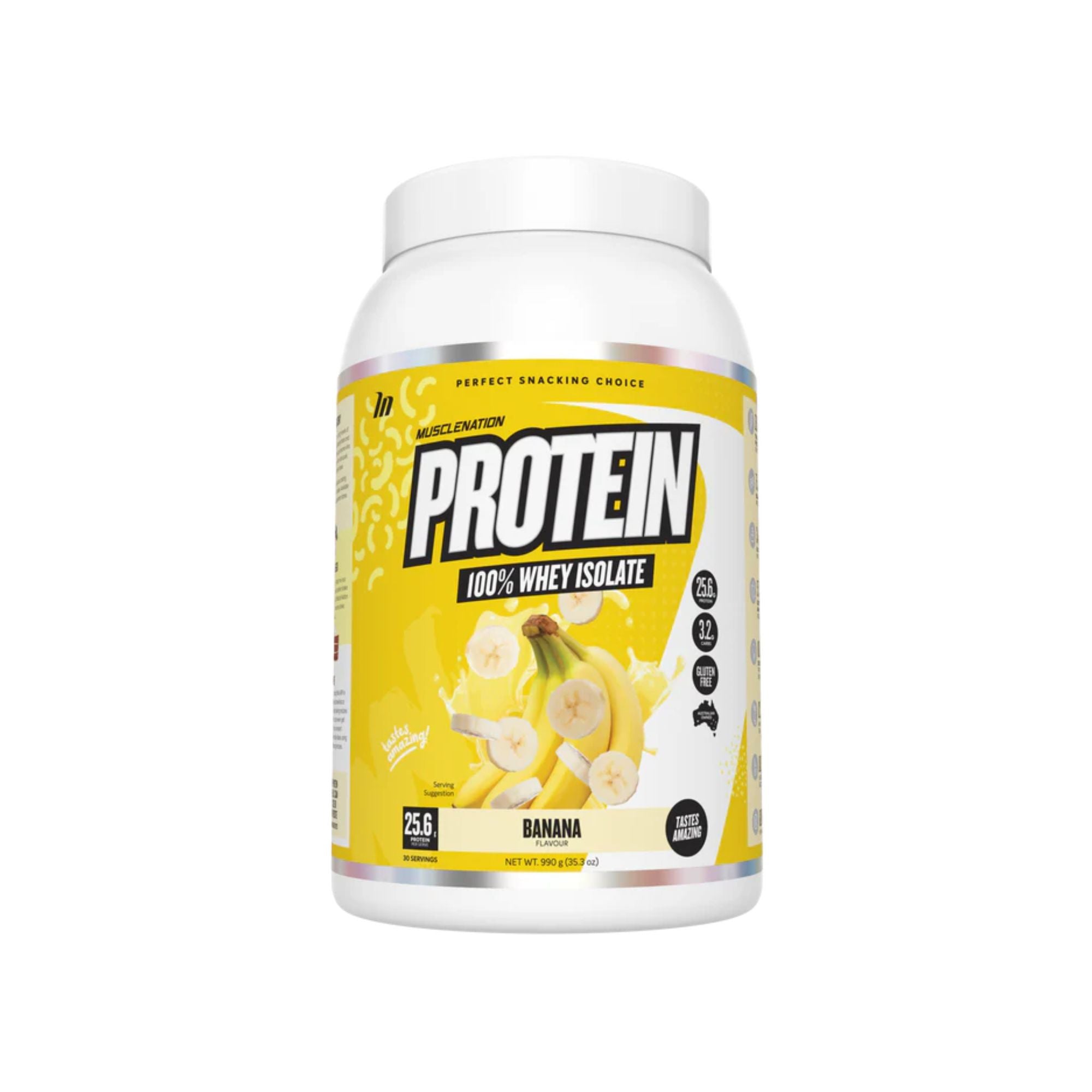 Muscle Nation Whey Protein Isolate Banana
