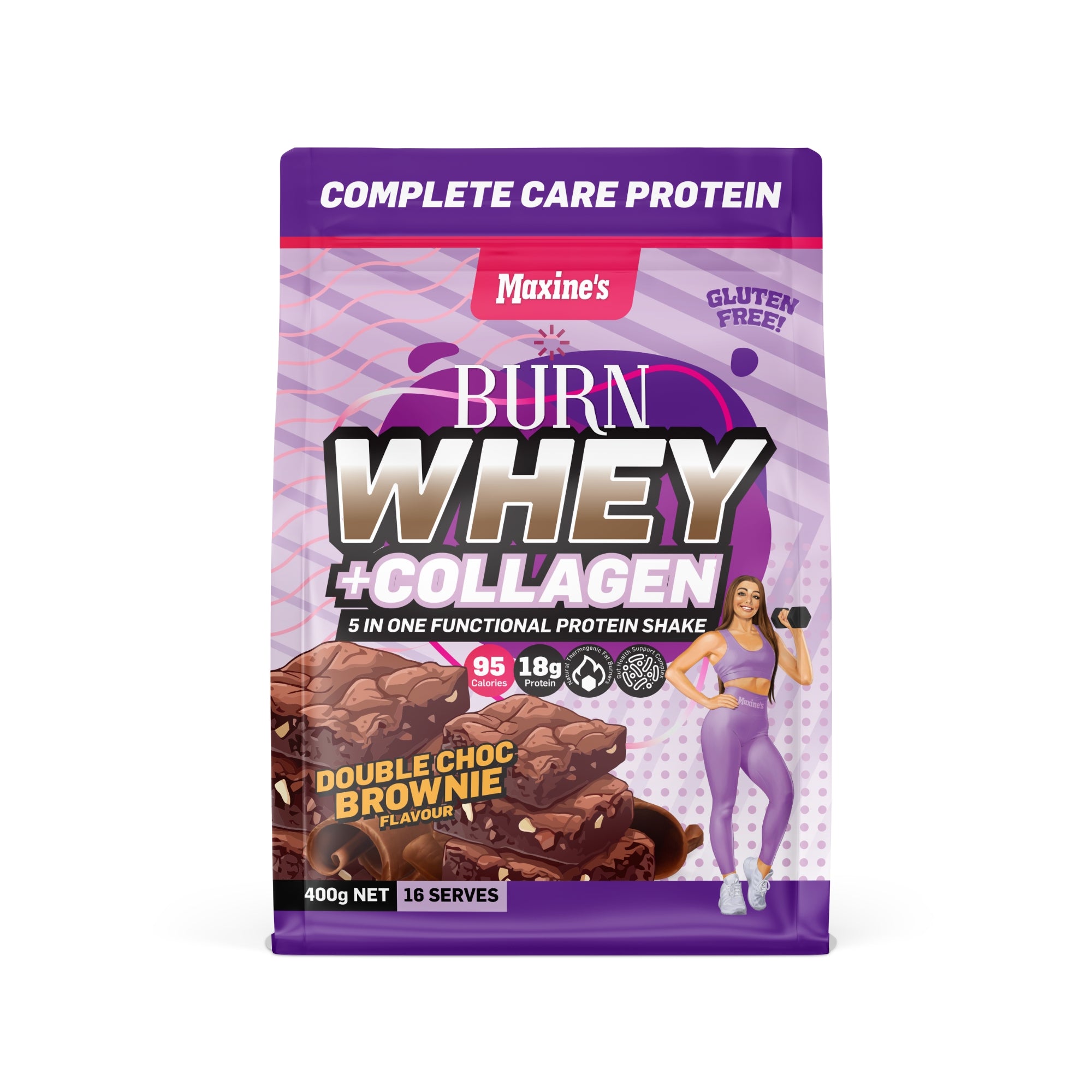 Maxines Whey Burn + Collagen