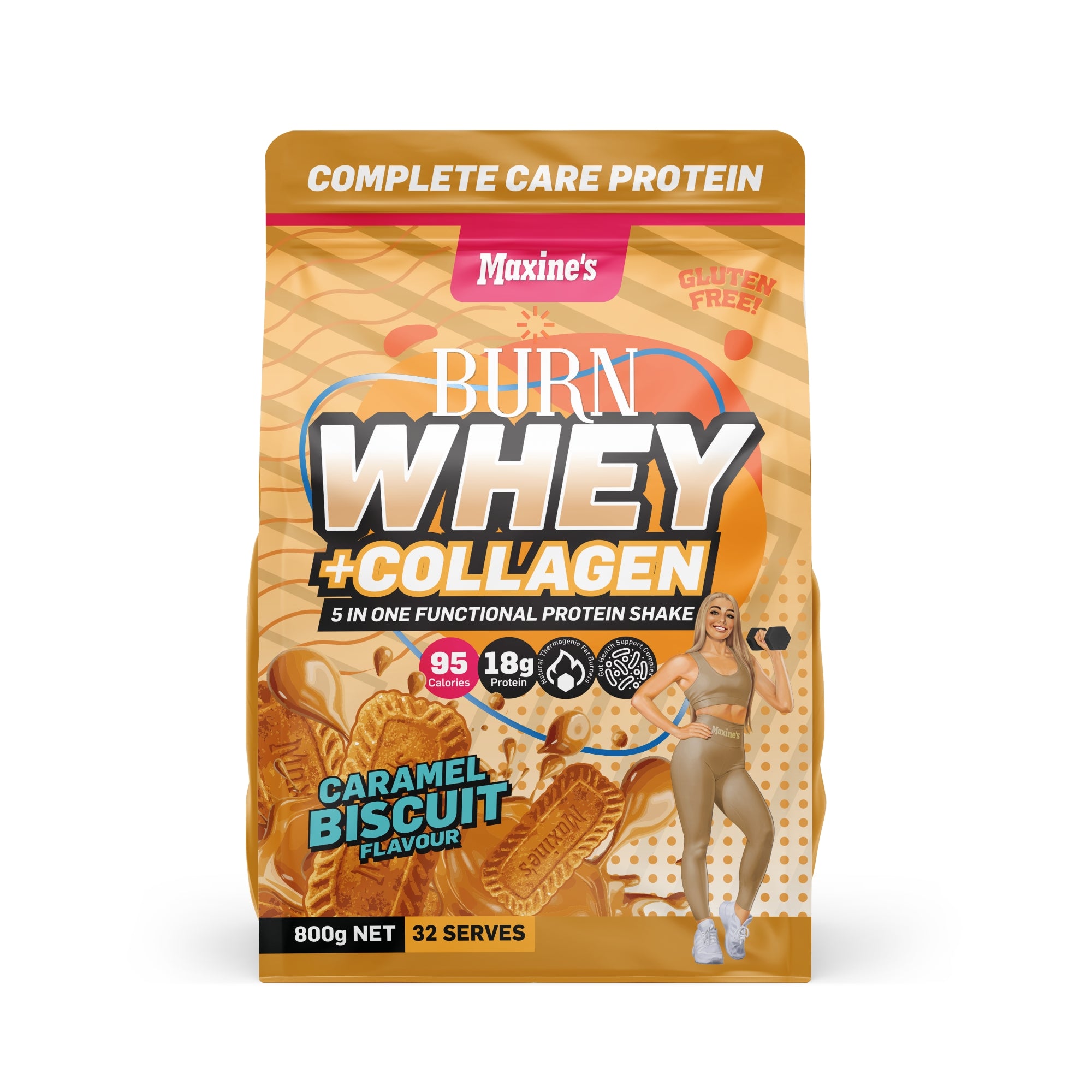 Maxines Whey Burn + Collagen