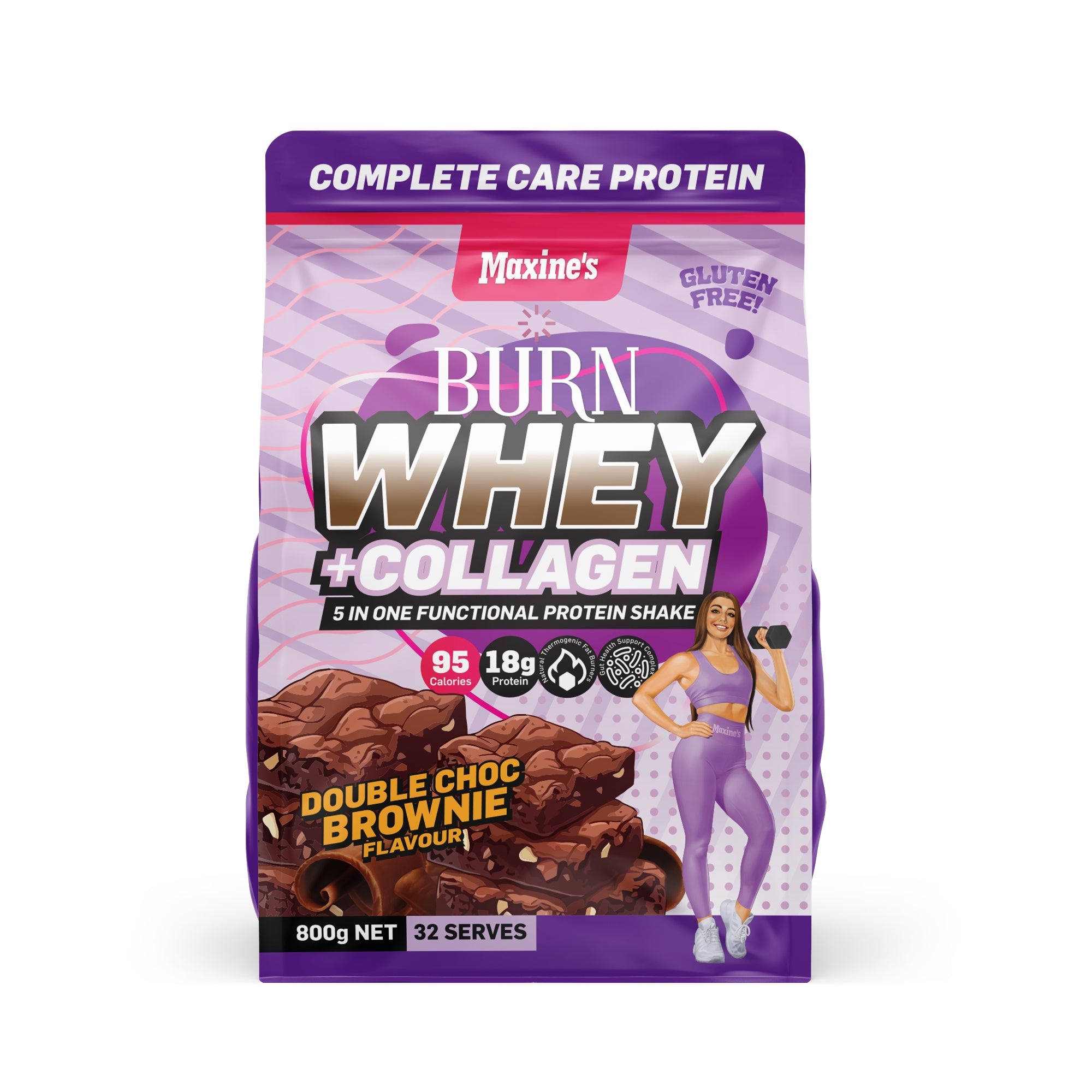 Maxines Whey Burn + Collagen
