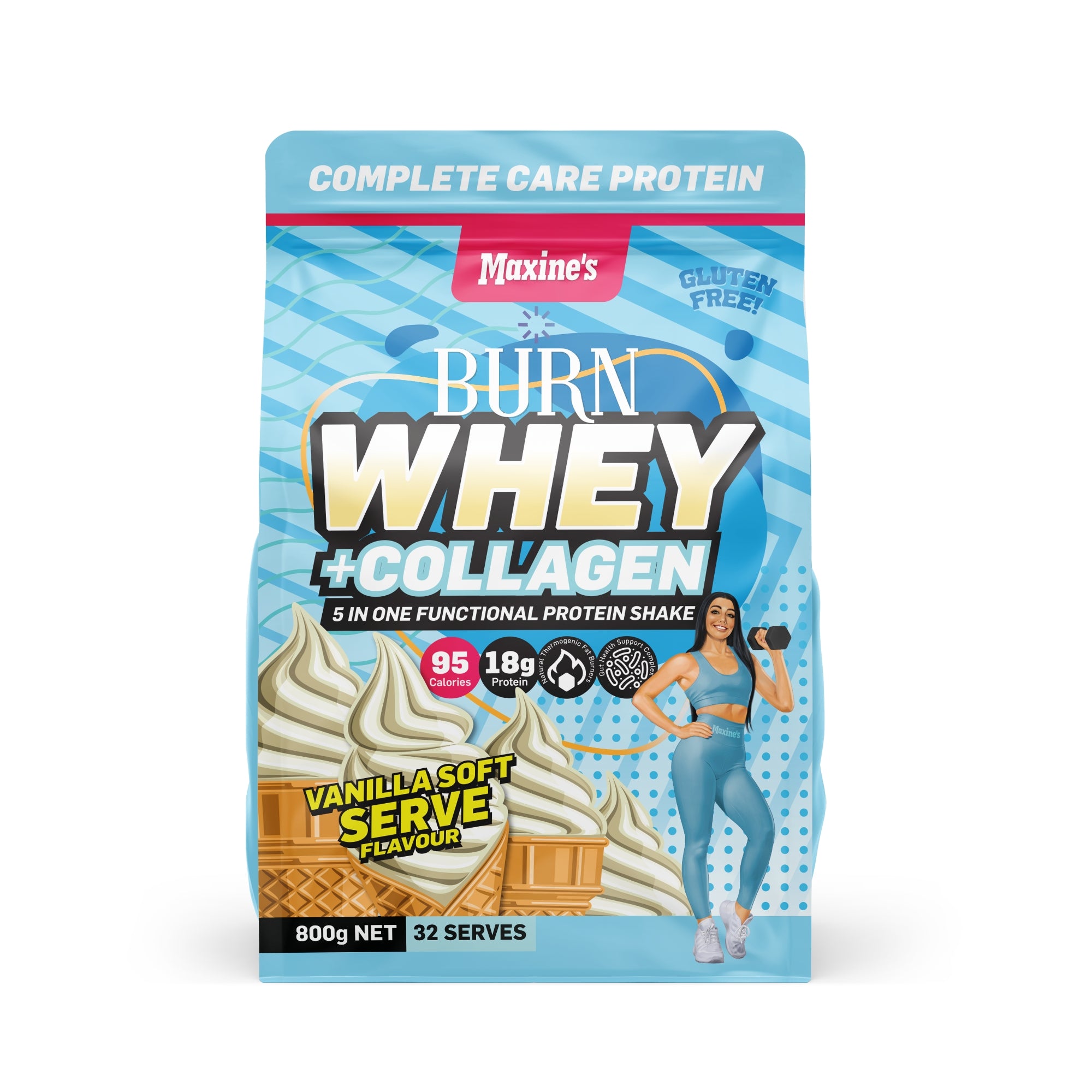 Maxines Whey Burn + Collagen